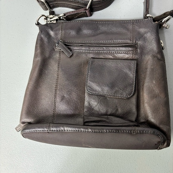 Gun Tote'n Mamas Brown Crossbody Purse Medium Shoulder Strap Concealed Carry - Picture 13 of 13